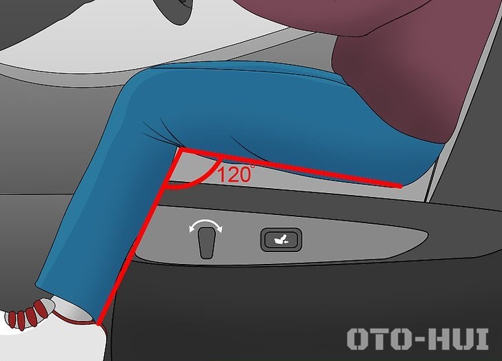 Hướng dẫn điều chỉnh ghế người lái