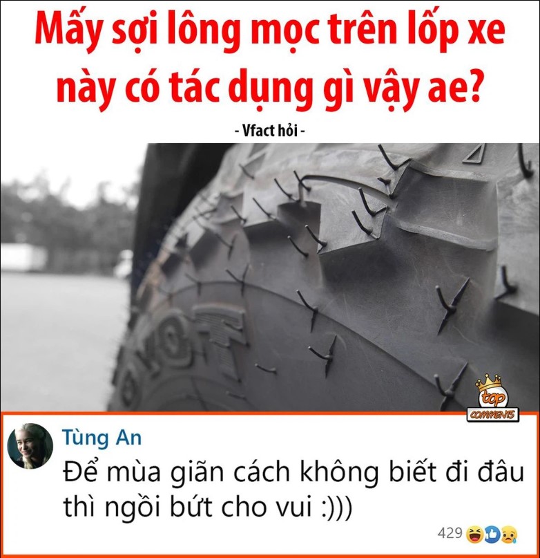 Phần gai trên lốp xe có tác dụng gì?