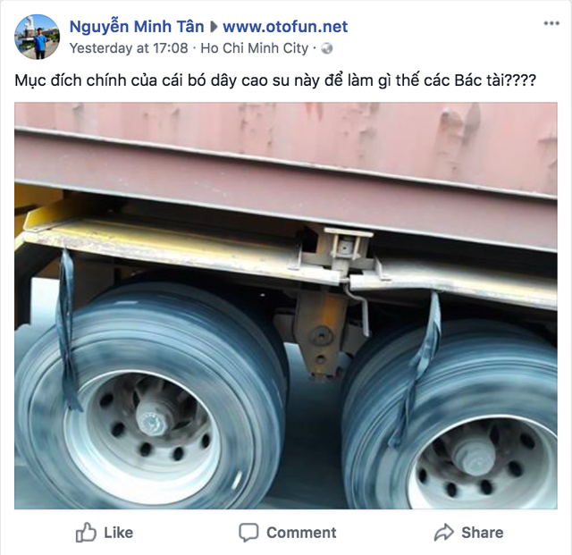 Bó chun buộc trên xe tải để làm gì?