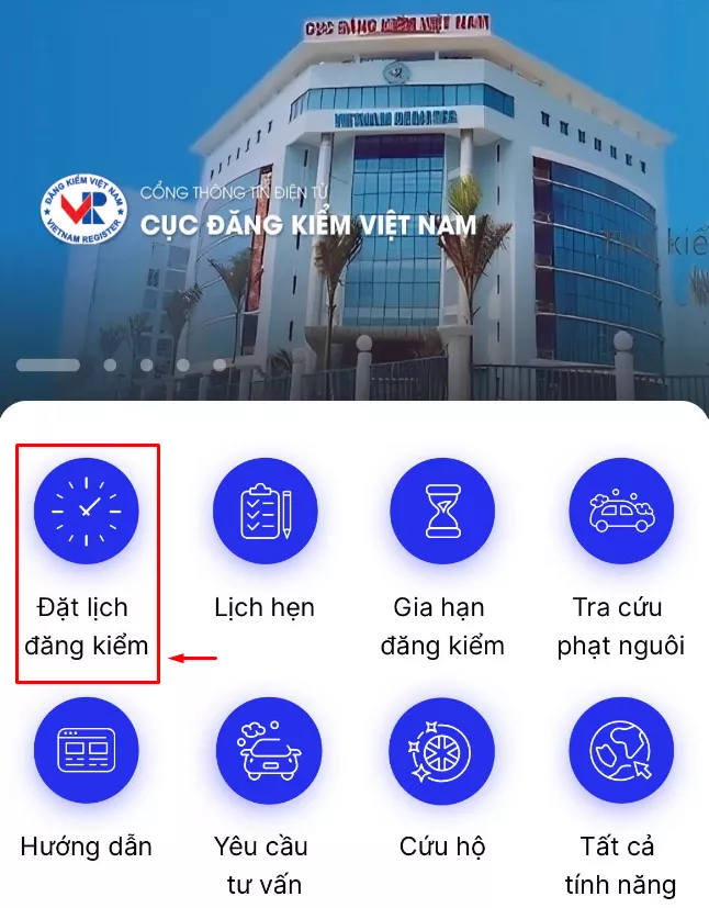 Cách tra cứu phạt nguội từ ứng dụng đăng kiểm