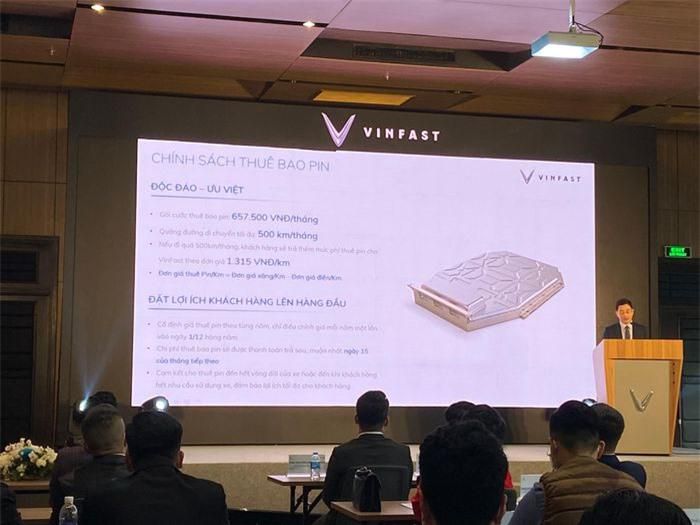 VinFast thay đổi chính sách thuê pin mới cho VF e34