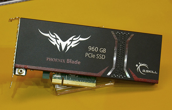 G.Skill ra mắt SSD siêu nhanh, giao tiếp PCI-E