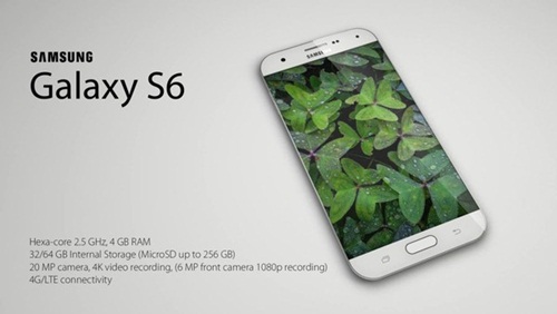 Mãn nhãn với ý tưởng Samsung Galaxy S6 siêu mỏng trong mơ