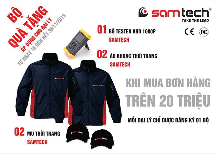 Chương trình “Đồng hành cùng Đại lý” của Samtech, nhận quà hấp dẫn