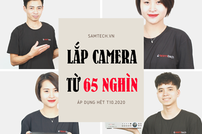 Lắp đặt camera giám sát tận nhà tại Hà Nội, phí lắp đặt chỉ từ 65k/ cái [Áp dụng tháng 10/2020]