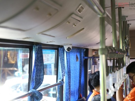 Lắp đặt camera trên xe Bus giám sát lộ trình vận chuyển