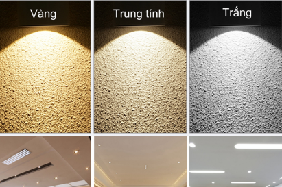 So sánh đèn LED âm trần đổi màu và đơn sắc – nên chọn loại nào cho nhà bạn?