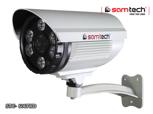 Camera thân trụ chính hãng Samtech STC-606FHD công nghệ AHD