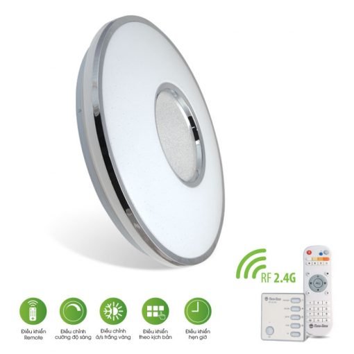 Đèn led ốp trần D LN19L 490/40W.RF Rạng Đông