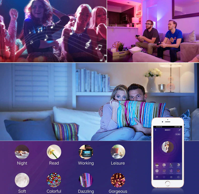 Top Đèn LED dây thông minh trang trí đẹp nhất 2021