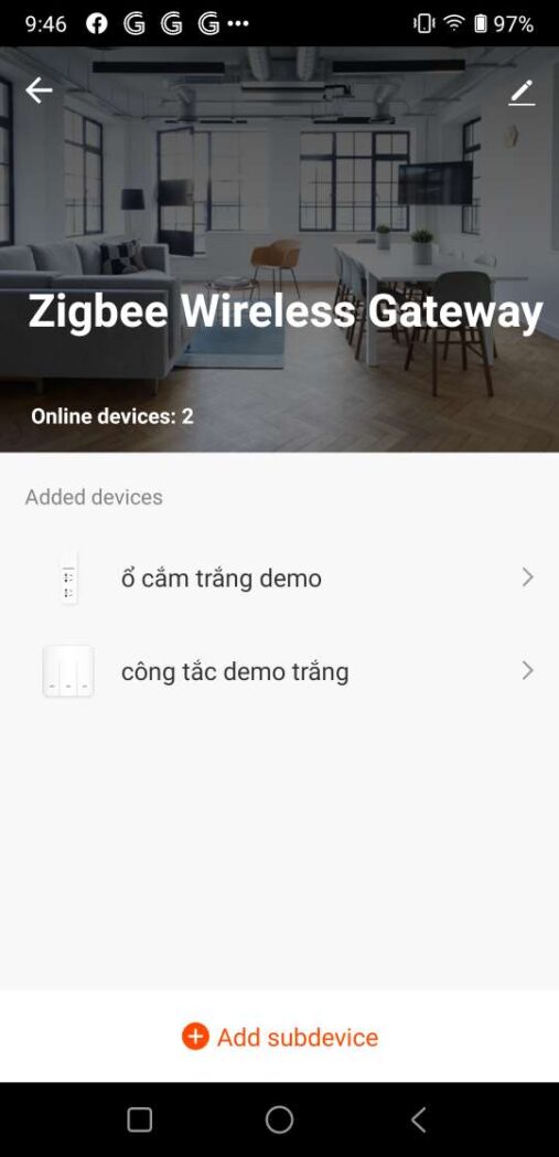 Cài đặt thiết bị Tuya sử dụng sóng Zigbee