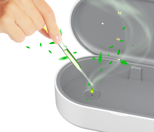 Hộp Diệt Khuẩn UVC Điện Quang ĐQ BOX01 02UV 15FWC ( 2W UV, 15W Fast Wireless Charging )