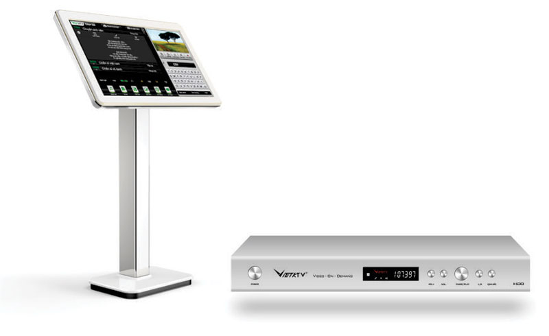 Bộ đầu màn VietKtv HD Pro 3T + màn 21,5 inch