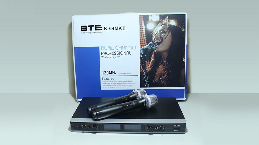 Micro không dây BTE K64 MKII