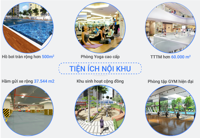 KHU CĂN HỘ CAO CẤP: TIỆN ỊCH NỘI KHU VƯỢT TRỘI