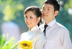 Xu hướng chọn áo dài chụp ảnh cưới cho cô dâu tại hà đông