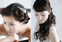xu hướng làm tóc chụp ảnh cưới