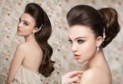 Chọn kiểu tóc theo áo cưới cho cô dâu