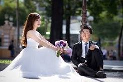 Nhưng kiểu tóc sang trọng cho buổi chụp ảnh cưới