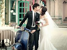 Chụp ảnh cưới trong cái lạnh đầu mùa