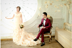 Chụp ảnh cưới đẹp ở Hà Nội trong phim trường trong năm 2016