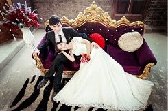 Bí quyết tạo dáng chụp ảnh cưới đẹp với chú rể thấp hiệu quả