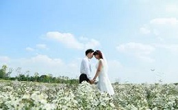 Chụp ảnh cưới ở Hà Nội với phim trường Thảo Nguyên Hoa