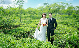 Chụp ảnh cưới ngoại cảnh đẹp tại Hà Nội giá rẻ