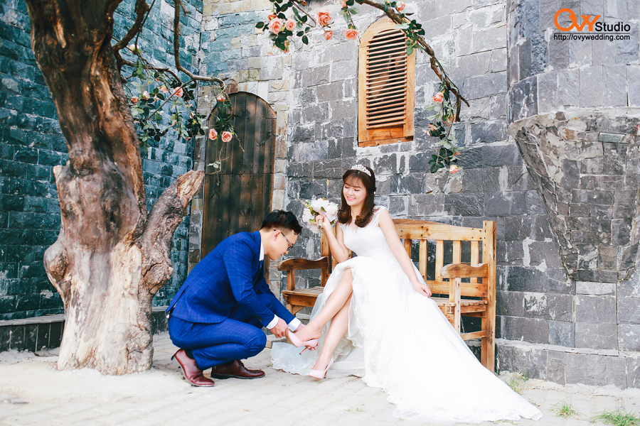 Chụp ảnh cưới đẹp với váy cưới đẹp