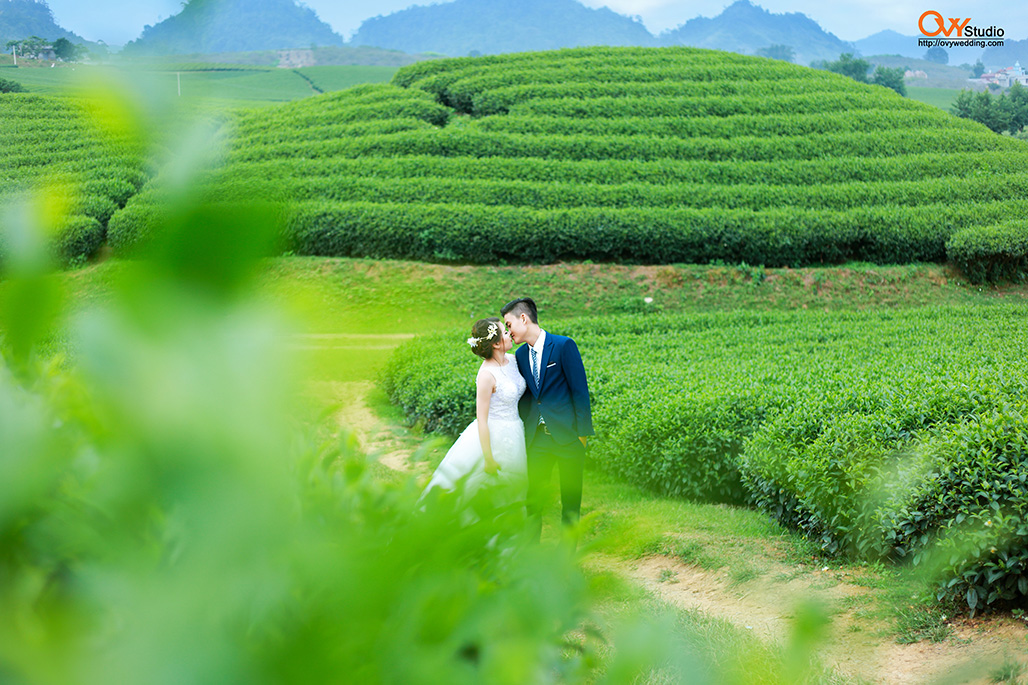 Chụp ảnh cưới lãng mạn với 6 cách hôn cực kỳ ngọt ngào
