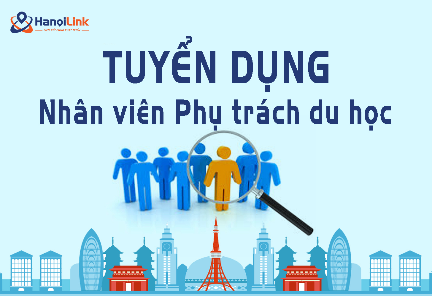 Tuyển dụng Nhân viên Phụ trách du học