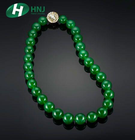 Vòng ngọc Jadeit - Phỉ Thúy Doubly fortunate necklace