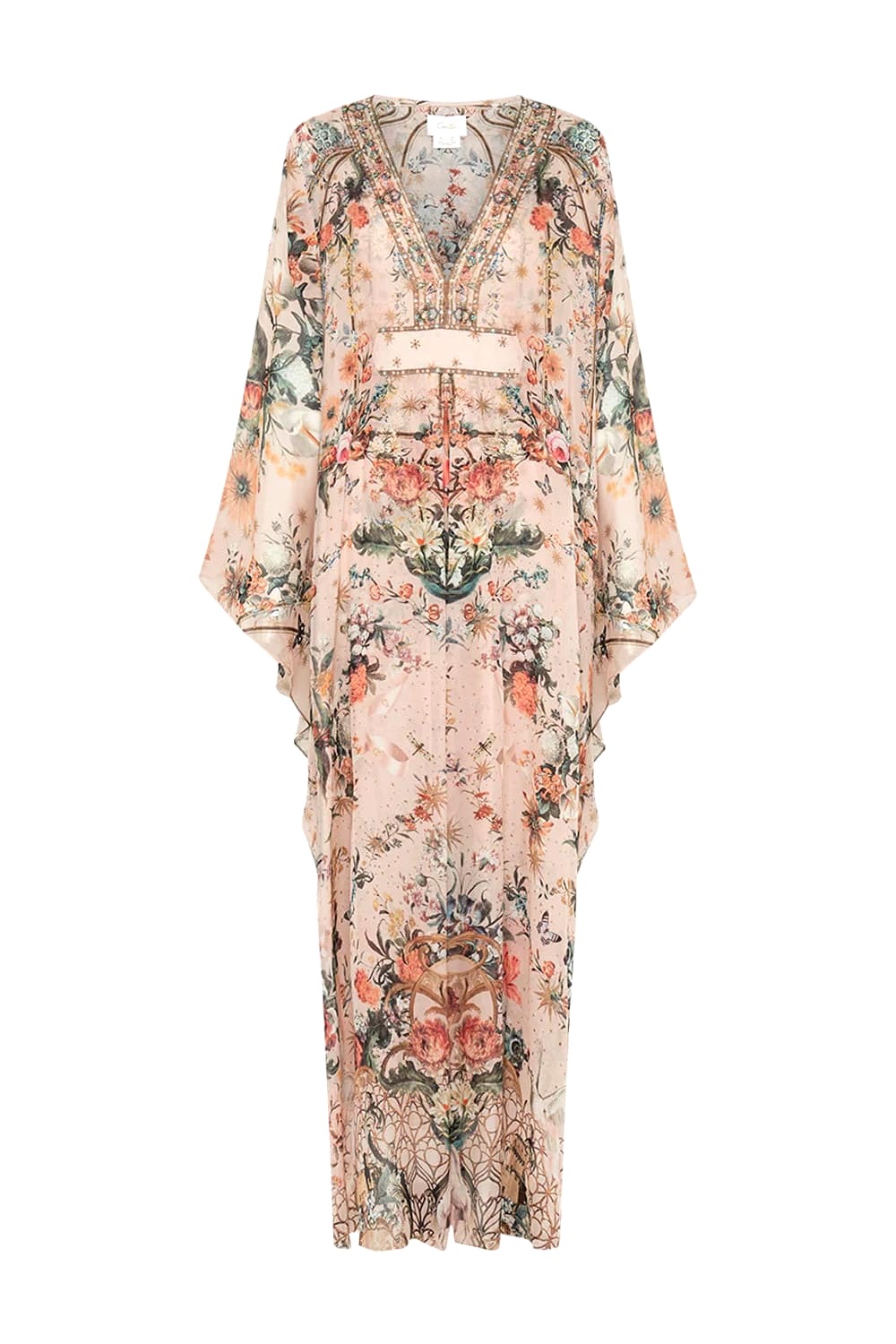 VÁY CAMILLA ROSE MAAS FLOWER LONG DRESS High Classy