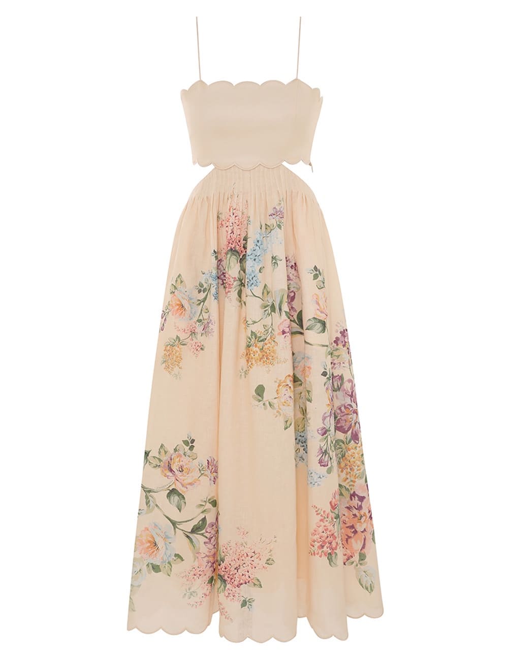 VÁY ZIMMERMANN SHELL HALLIDAY SWIMING FLOWER DRESS High Classy