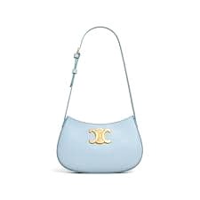TÚI Celine Women Medium Tilly Bag in Shiny Calfskin-Blue
