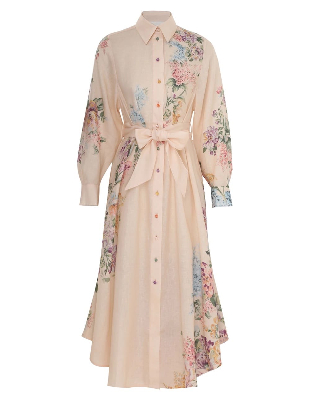 VÁY ZIMMERMANN TUCKED HALLIDAY SWIMING FLOWER DRESS High Classy