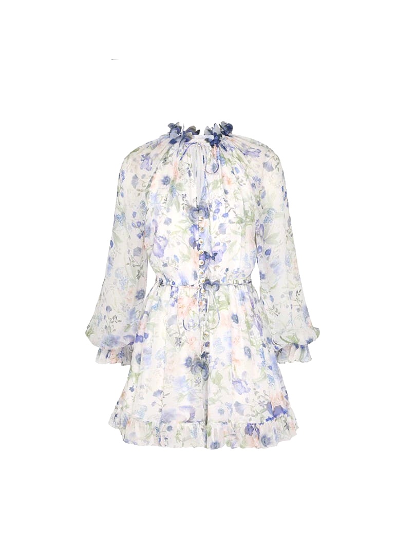 VÁY ZIMMERMANN MID DRESS WITH FLOWER High Classy
