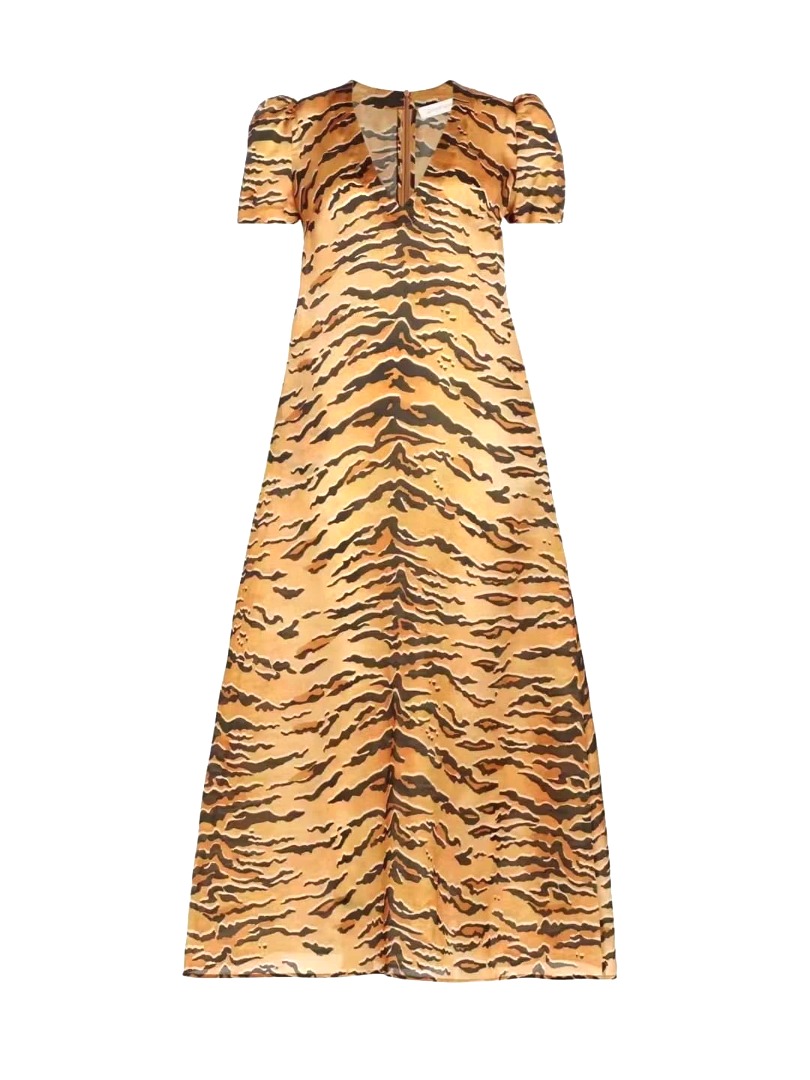 VÁY ZIMMERMANN WITH TIGER PRINT High Classy