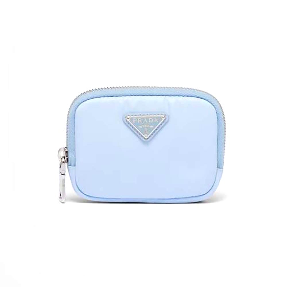 TÚI Prada Women Small Re-Nylon Wallet-Blue