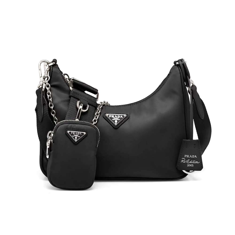 TÚI Prada Women Re-Edition 2005 Re-Nylon Bag-Black