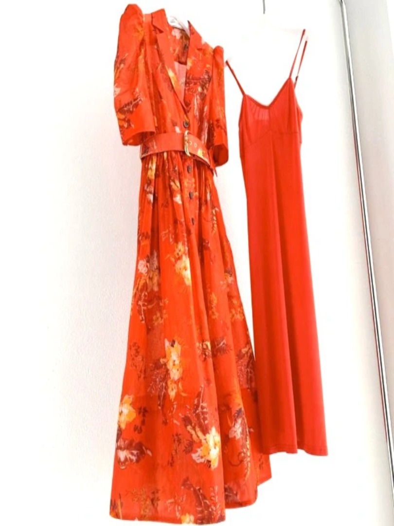 VÁY ZIMMERMANN LONG DRESS WITH FLOWER RED High Classy