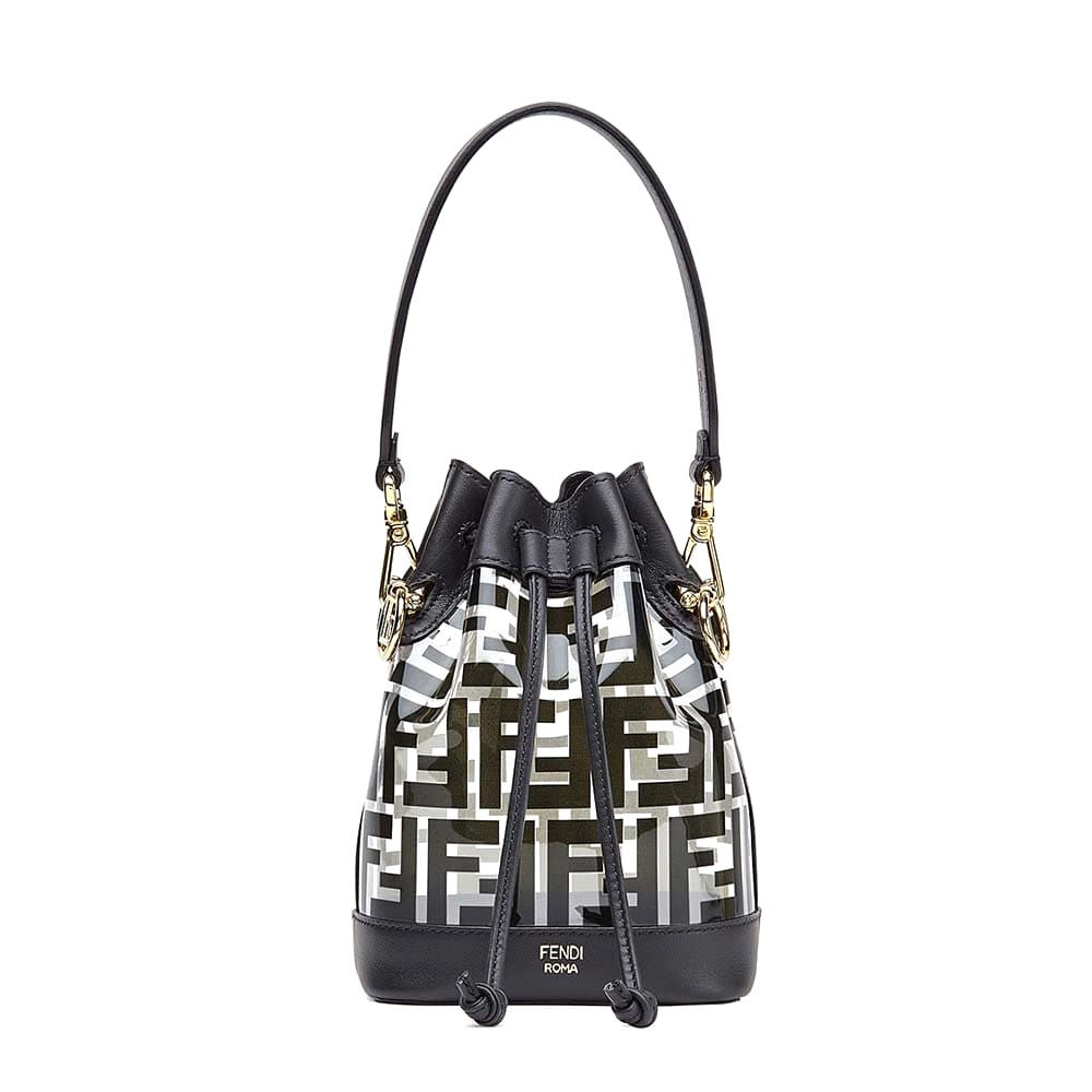TÚI FENDI Women MON TRESOR PU Mini-Bag-Black