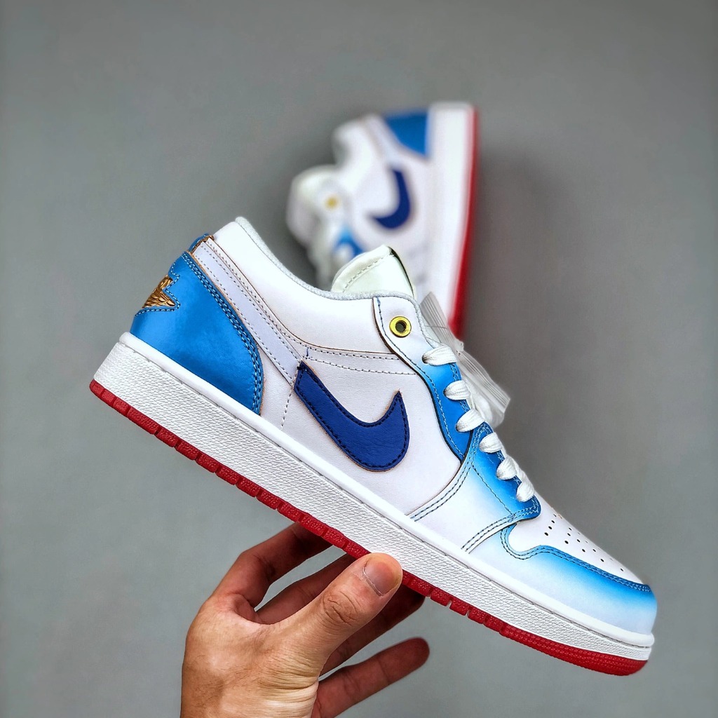 GIÀY Air Jordan 1 Low SE Blue Gradient