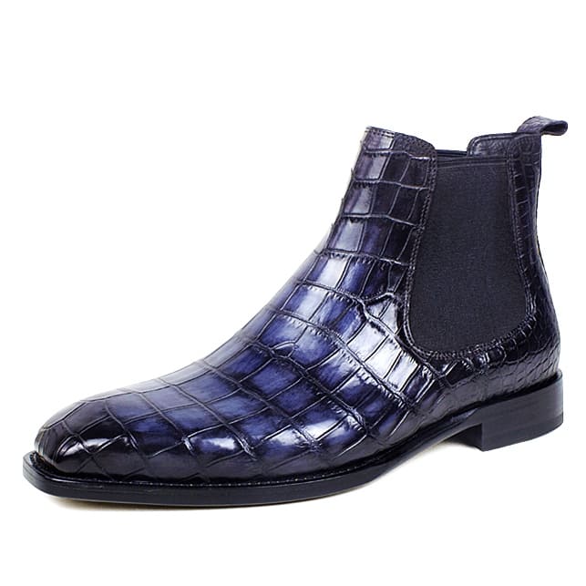 Giày Chelsea Boot Cá Sấu thủ công