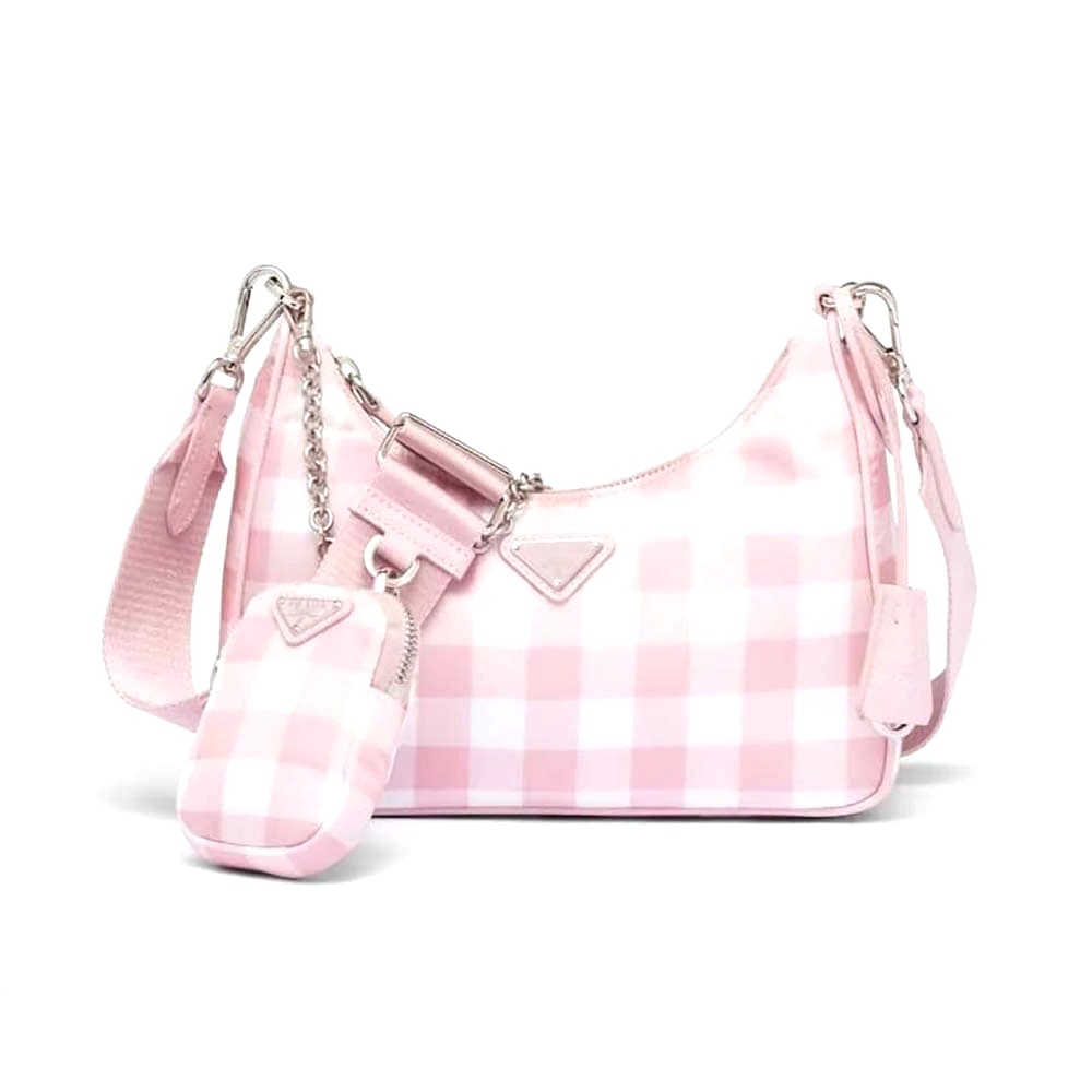 TÚI Prada Women Re-Edition 2005 Printed Re-Nylon Bag-Pink