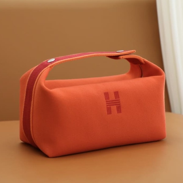TÚI HERMES TROUSSE DE TOILETTE BRIDE A BRAC PM H MÀU CAM