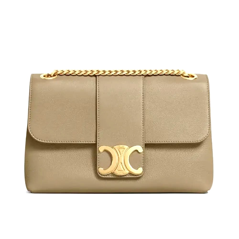 TÚI CELINE Women Medium Celine Victoire Bag in Supple Calfskin