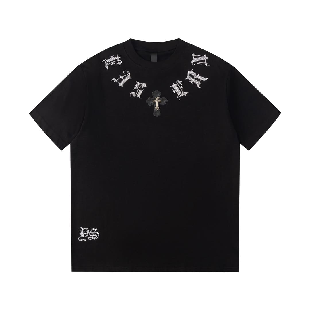ÁO CHROME HEARTS T SHIRT MÀU ĐEN UNISEX