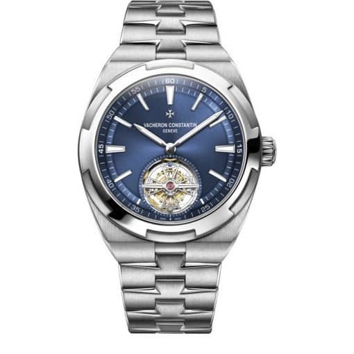 Đồng hồ Vacheron Constantin Overseas Tourbillon mặt số màu xanh đen