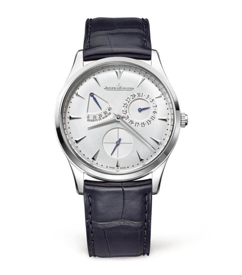 Đồng hồ Jaeger-LeCoultre Stainless Steel Master Ultra Thin Réserve de Marche Watch 39mm mặt số màu trắng